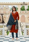 Alankar By Mittoo Alankar Viscose Online Kurti With Bottom Dupatta Wholesale